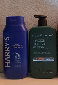 Men's shampoos- $4 each or both for $7