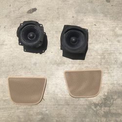 2002 e39 Front Speakers And Rear Deck Speaker cover