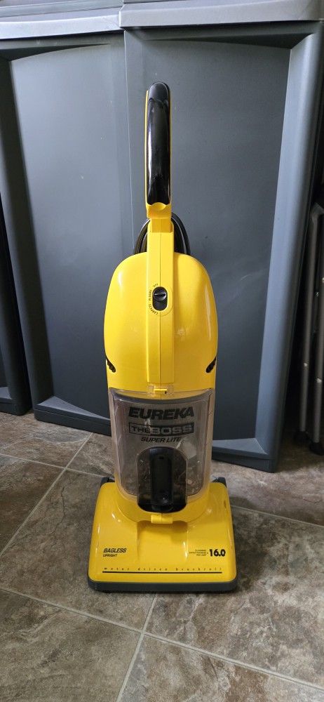 Eureka The Boss Super Lite Bagless Upright Vacuum cleaner.