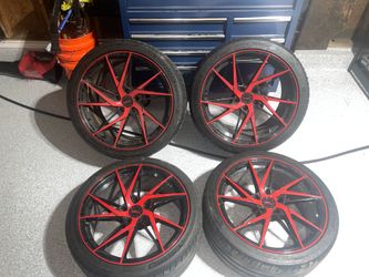 19” Vertini Wheels with Michelin Pilot Sport 4S Tires – 5x120 Camaro Fitment