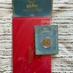 Universal Studios Wizarding World of Harry Potter Hogsmeade Spell Marker Map