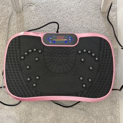 AXV Vibration Plate Fitness Platform Exercise Machine Vibrating Shaking Full Body Shaker Workout