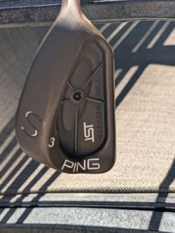 PING ISI BeCu Sand Wedge. Black Dot. Ping Microtaper shaft