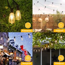 100 Ft Led String Lights With Control Remote 