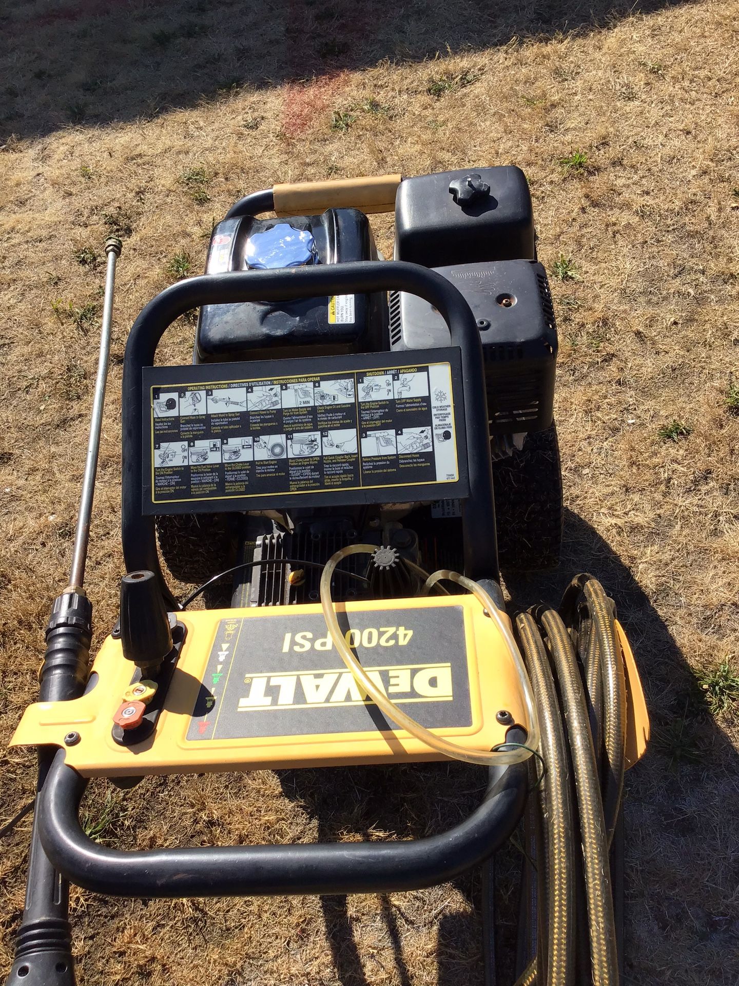 Dewalt 4200 Psi Pressure Washer for Sale in Buckley, WA OfferUp