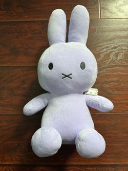 Miffy Rabbit Plush Purple