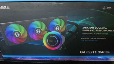Lian Li GA II Lite AIO CPU Cooler