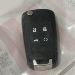 Chevrolet GMC Buick Remote Control Flip Key Camaro Cruze Malibu Traverse