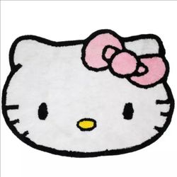 Hello Kitty, Deluxe huge 3 × 5 ft  Shaped Room Rug  Pink Bow 🎀✨️🩷