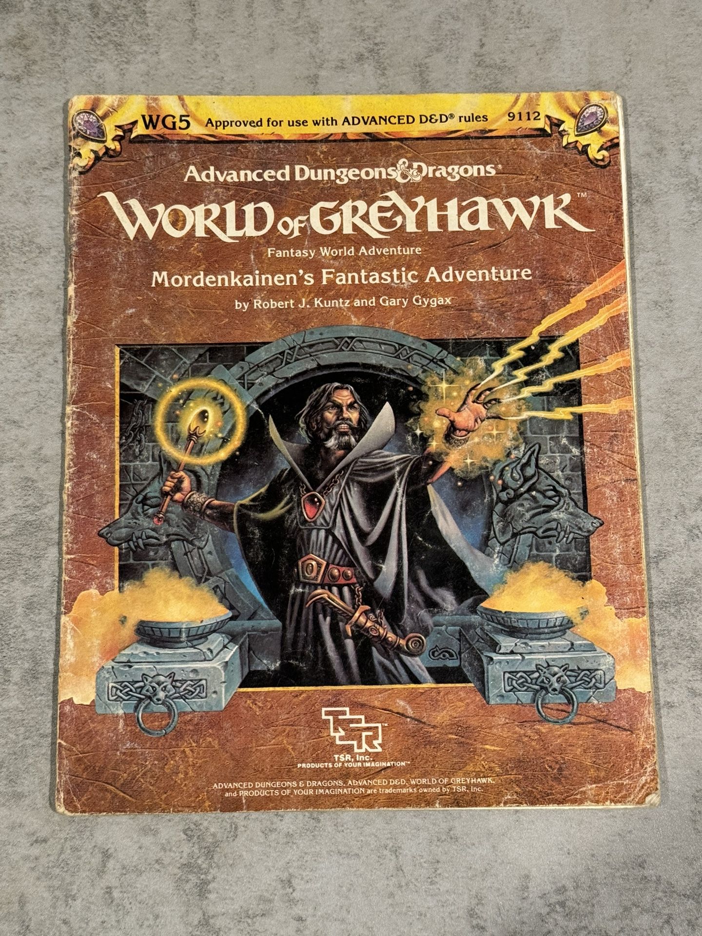 Dungeons & Dragons D&D WG5 Mordenkainen's Fantastic Adventure (1984) TSR#9112