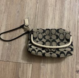 Coach wristlet
