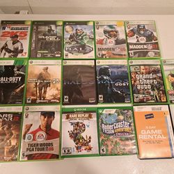 Xbox/360/One Game Lot