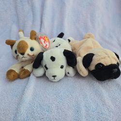 1996 Beanie Babies Dogs & Cats
