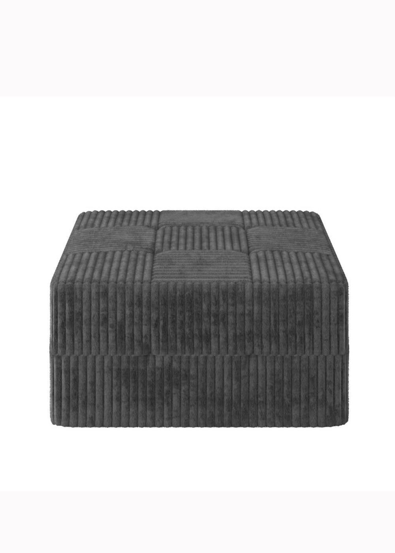 Gray Ottoman