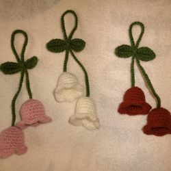 Lilly Of Valley Crochet Accessory 