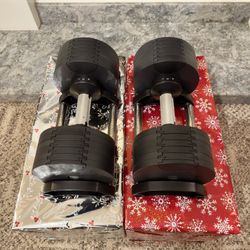 Adjustable Dumbbells 50Ibs
