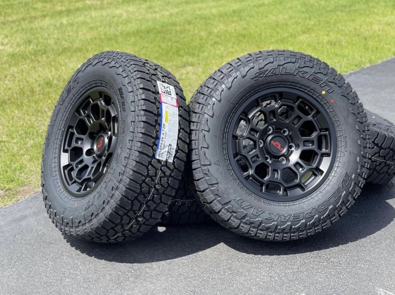 NEW 17” TRD Pro Style AGP Wheels 6x5.5 Toyota 4Runner Rims A/T