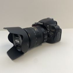 Nikon D5100 w/18-200mm Lens
