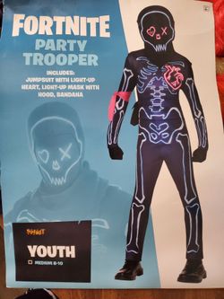 Fortnight party trooper Neon Light-Up Character