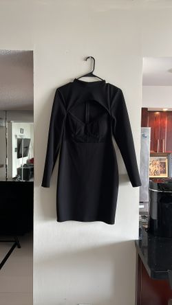 Almost Famous Black Sexy Dress