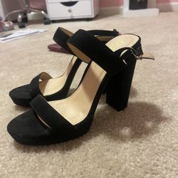 Black Heels Size 10