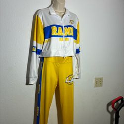 LOS ANGELES RAMS Womens matching jacket and leggings tracksuit
