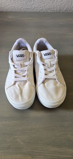 Kids Size 2 White Vans