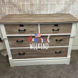 Beautiful Dresser Completed Refinished 