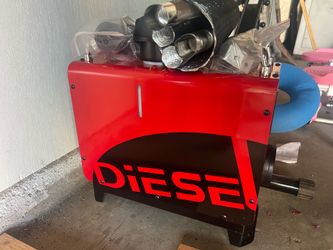 Portable 8KW All-in-One Diesel Air Heater – 7L Tank – Remote & LCD Controller – New/Open Box