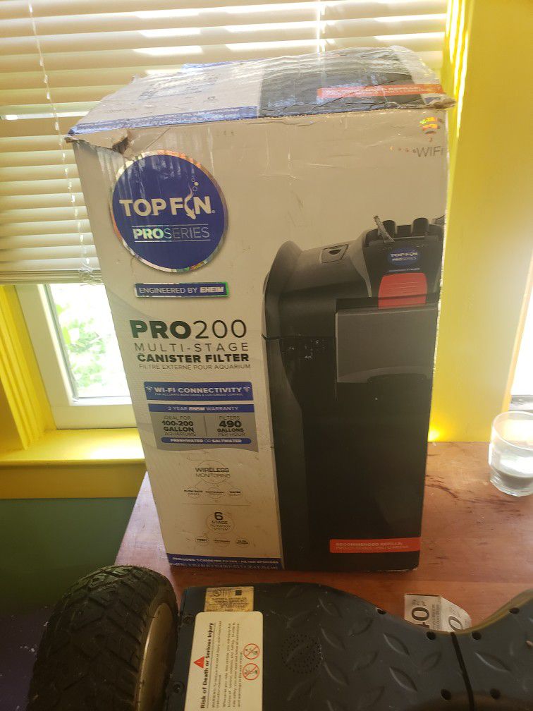 Top Fin Pro 200 Multi-stage Canister Filter