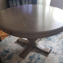 Sage/olive Green Heavy Dining Table 