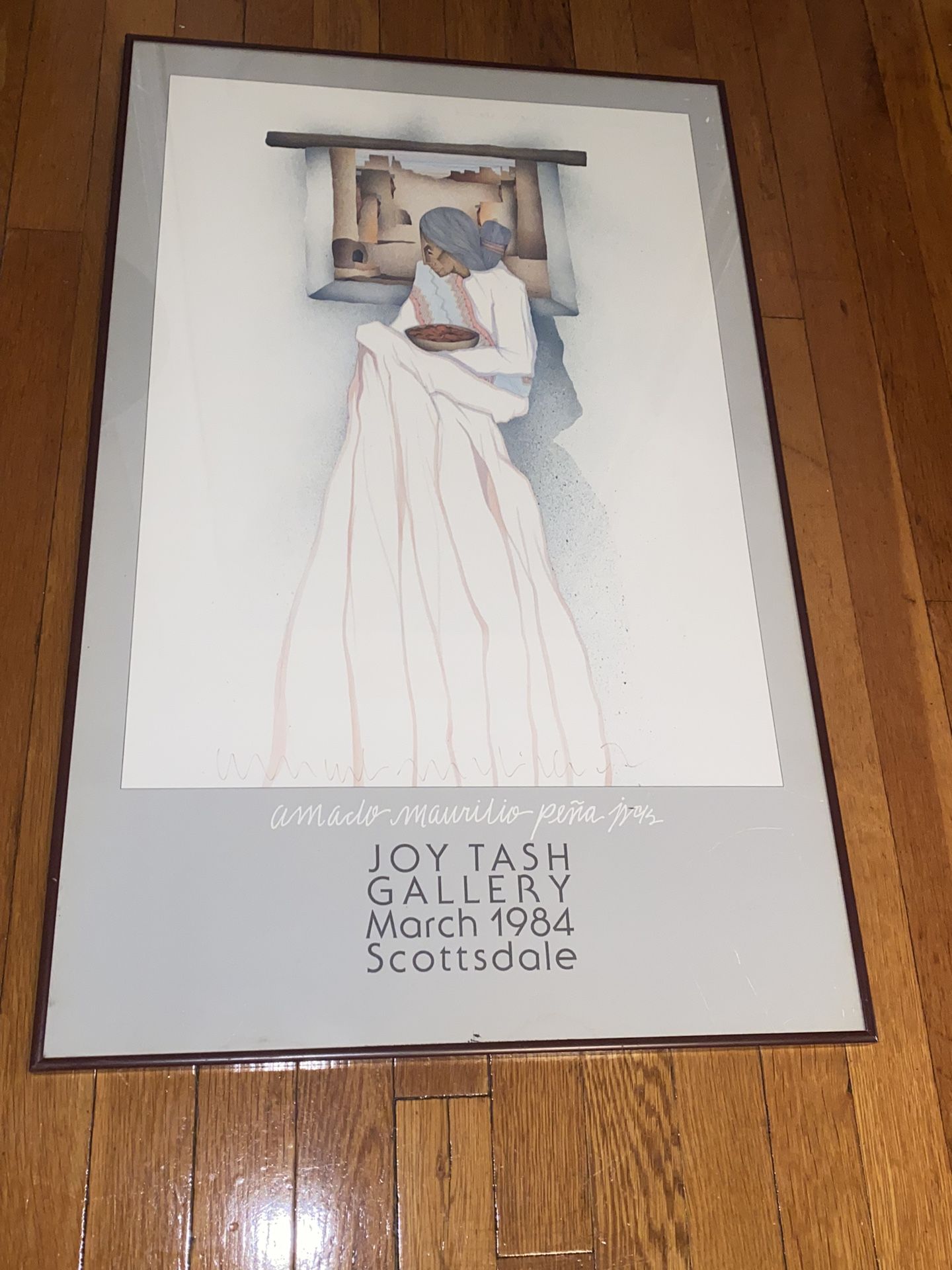 Amado Maurilio Pena Joy Tash Gallery Print Poster 1984