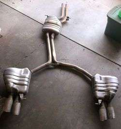 OEM Exhaust Cat-Back for 2013 Audi S4 – Approx. 50K Miles