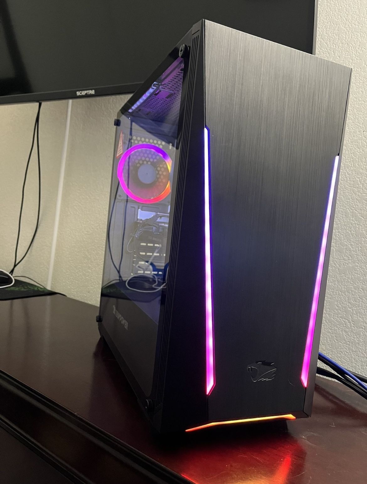 ゲーミングPC i3-9100F GTX970 RAM8GB SSD240GB I3 9100F Quad Core ARGB Silent Gaming PC GTX 970 240GB SSD