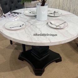 Genuine Marble Dining Table Brand New In Box