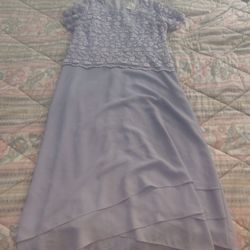 Women Size 14 Purple Dress For Sale For Special Ocasssion Dress Or Church Or Nice Wear Out For 