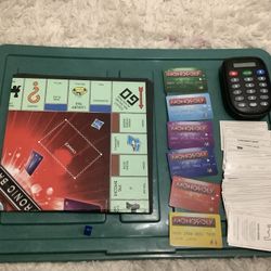 2011 Monopoly Electronic Banking Banker Unit Debit Cards Replacement Houses