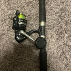 Penn Squadron Reel With A Sea Striker Rod.