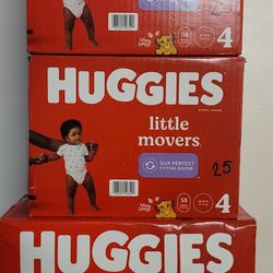 HUGGIES DIAPER BOXES