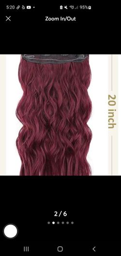 Human hair blend invisible wire hair extensions with 4  display picture 3
