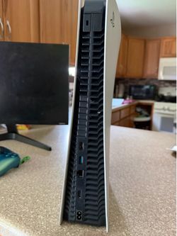 ps5 disc + monitor