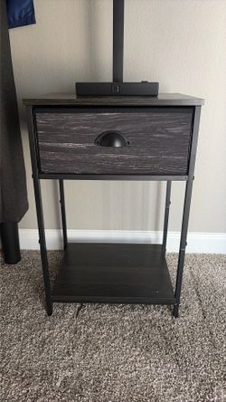Small dark brown nightstand X2