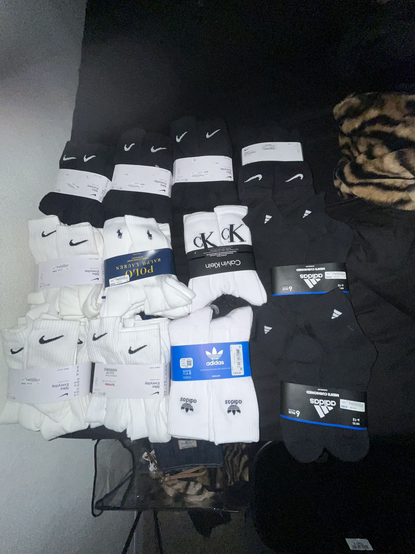 Nike/Adidas/Polo/CK Socks