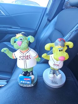 Lake Elsinore Storm mascots bobblehead lot,both No Boxes in great condition