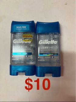 Gillette Clear Shield Cool Wave Deodorant 2-Pack