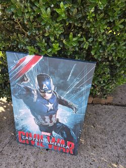 Marvel Captain America Civil War Canvas Poster