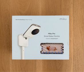 Miku PRO Baby Video Monitor with STAND, Excellent Condition