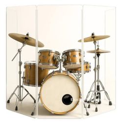 Drum Shield 5 Panel Acrylic - 2' x 6'