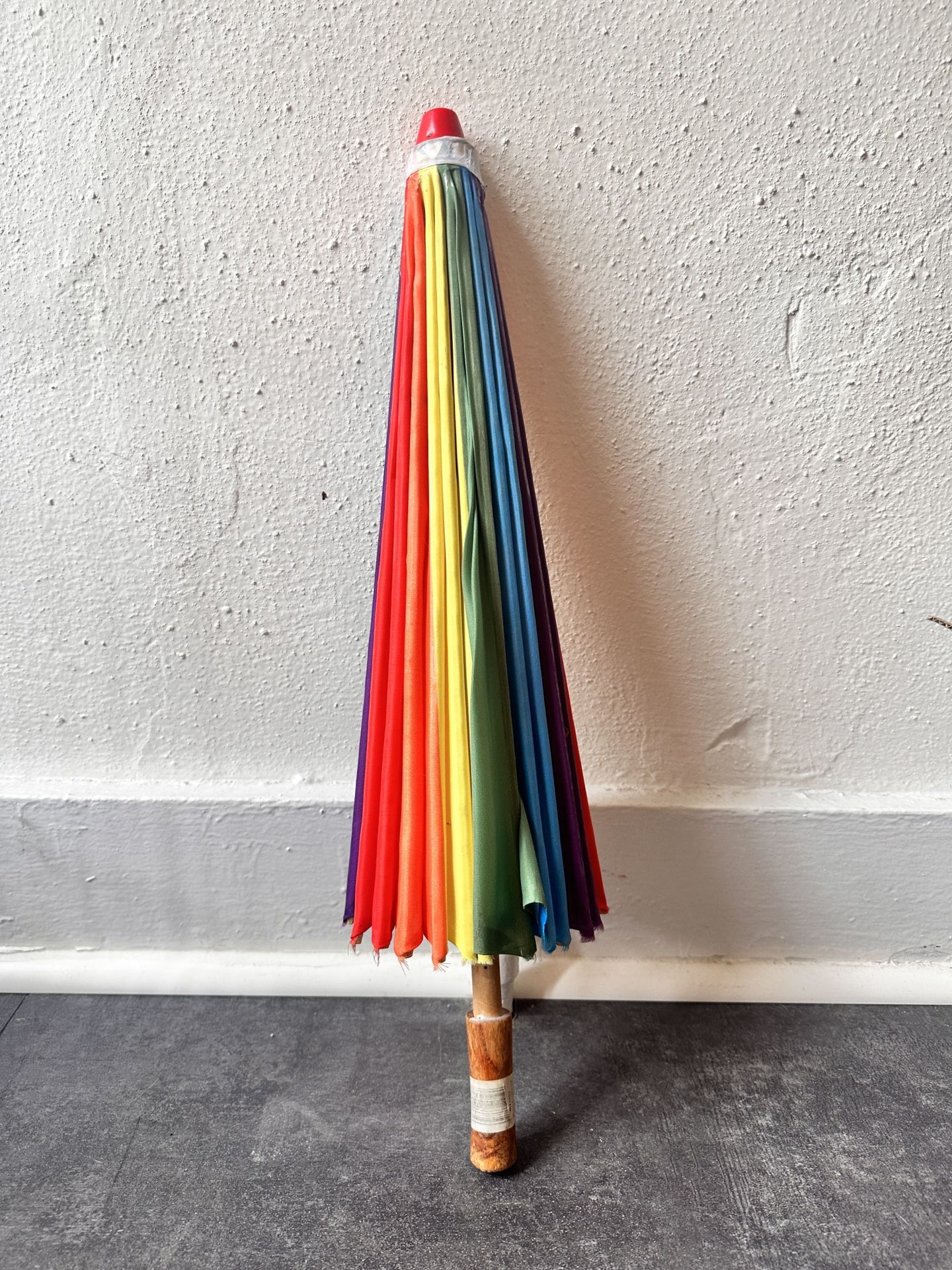 Handmade Rainbow Umbrella