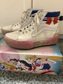 Sailor Moon Vans Sk8-hi Stacked